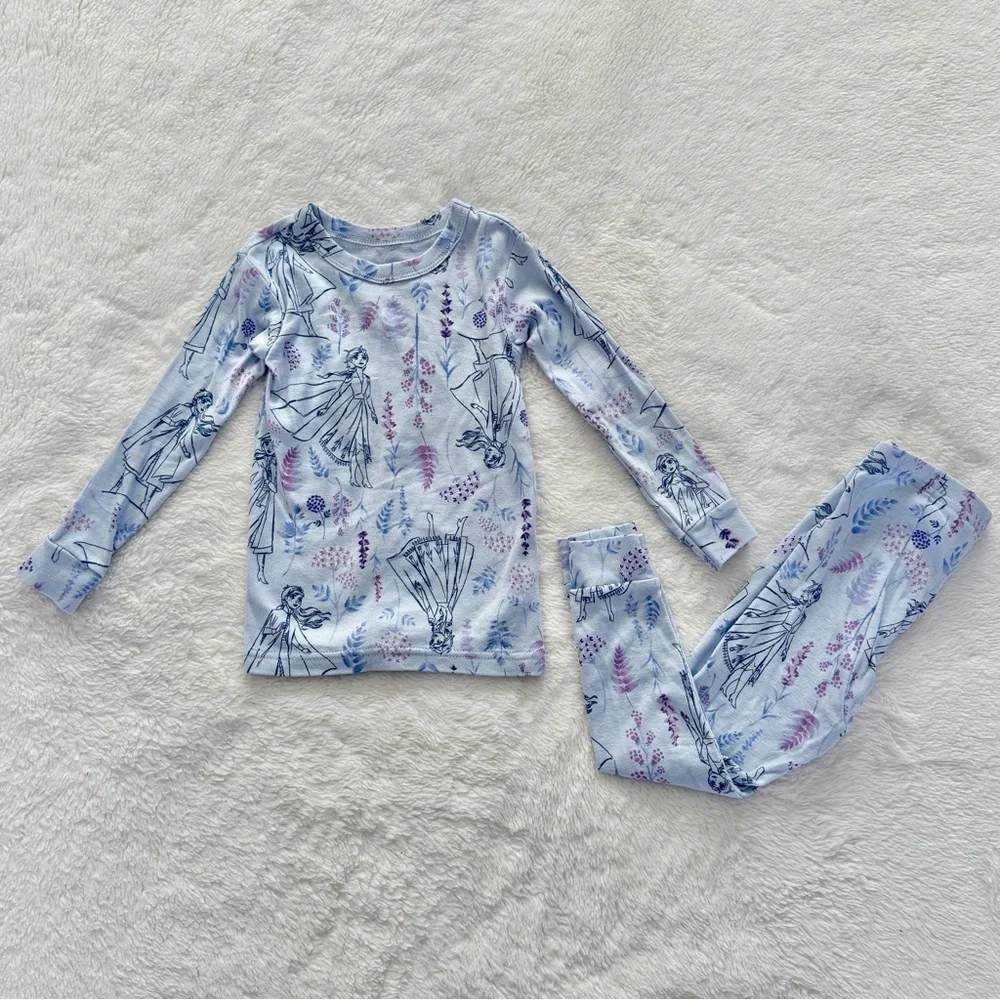 Baby Gap Disney Frozen Organic Cotton Pajamas Size 2T